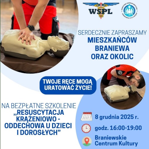 rescuscytacja - bezp�atne szkolenie